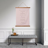 赤面カスタムカラー結婚のウェルカムサイン 吊り下げ型タペストリー