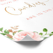 赤面カボチャフローラはキャンディーの数を推測 ポスター (角)