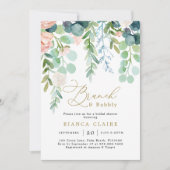 赤面ガーデンブライダルシャワー招待 招待状 (正面)