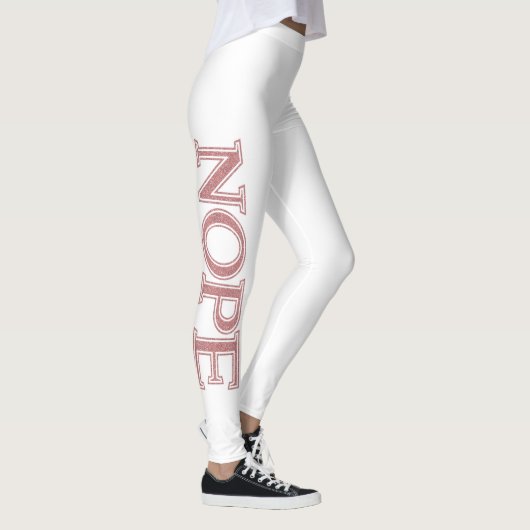 赤面ガーリーピンクシルバーグリッター皮肉なノペ レギンス (右)