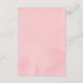 赤面ガーリーフローラキツネモンミー&キューブブズベビー エンクロージャーカード (裏面)