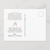 赤面グリッター数理予測新年2022 ポストカード (裏面)