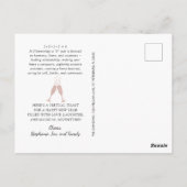 赤面グリッター数理予測新年2022 ポストカード (裏面)