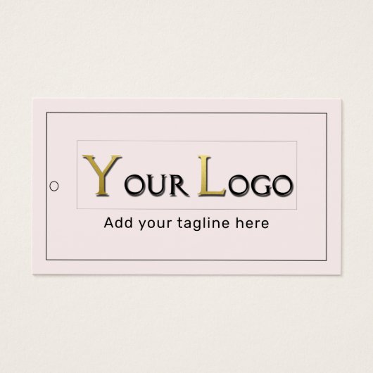 赤面サンキューロゴQRコード衣類つるラベル (正面)