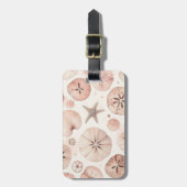 赤面サンドドルビーチ ラゲッジタグ (正面縦)