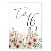 赤面シャンパン&ワイルドフラワーウォーター色 テーブルナンバー (裏面)