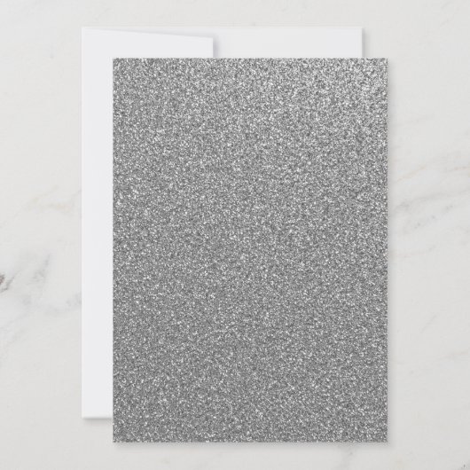 赤面シルバーウィンターワンダーランドキンセアニェラ 招待状 (裏面)