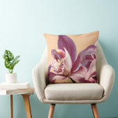 赤面シンビジウムオーキッドマクロ クッション (椅子)