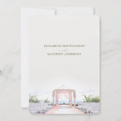 赤面シーサイド救ロマンス – 最新招待状 招待状 (裏面)