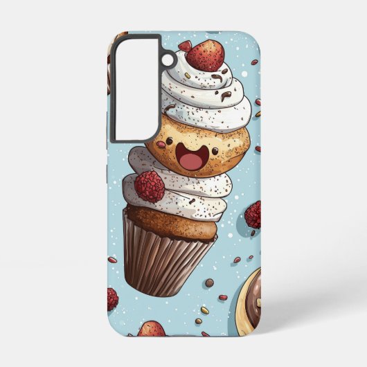 赤面スパーククラウド SAMSUNG GALAXYケース (裏面)