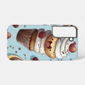 赤面スパーククラウド SAMSUNG GALAXYケース (裏面横)