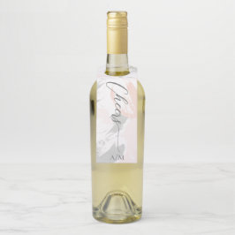 赤面セージ水結婚色 ボトルネックタグ