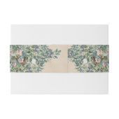 赤面セージ結婚フローラ 招待状ベリーバンド (裏面例)