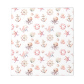 赤面タイドの宝物！ ノートパッド (正面)