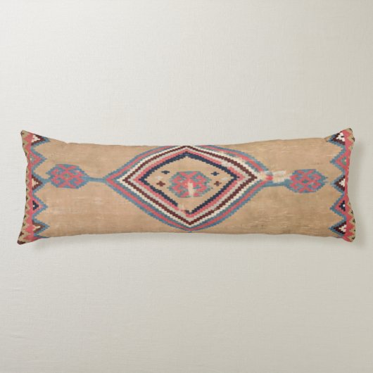 赤面タンピンクメダリオンベイビーブルーカウボーイ  ボディピロー (正面)