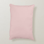 赤面ダスティピンクモダンスクリプガーリートモノグラム名 アクセントクッション (裏面(縦))