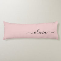 赤面ダスティピンクモダンスクリプガーリートモノグラム名