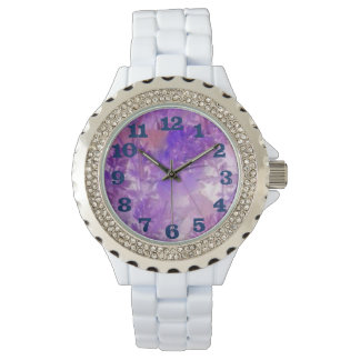 赤面ダークブルー文字 腕時計