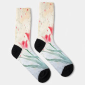 赤面チューリップエレガンス ソックス (右)