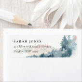 赤面デュスキーブルーマウンテンズパイン住所 シール (インサイチュ)