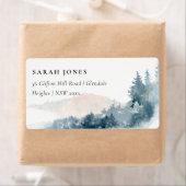 赤面デュスキーブルーマウンテンズパイン住所 シール (インサイチュ)