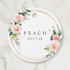 赤面ドリンクラベルカクテルミモザ フェイバータグ