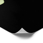 赤面ネイビーブルゴーニュプロテアフローラ事業 ポスター (角)