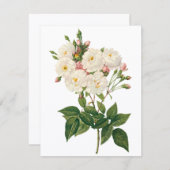 赤面ノワネットバラバイルドゥート招待状 (正面/裏面)