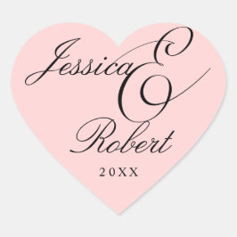 赤面ハートアンパ結婚サンド封筒用シール ハートシール