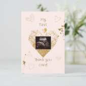 赤面ハートマイ1番目のサンキューカード おもしろい サンキューカード (スタンド正面)