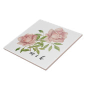 赤面バイオレット水カラーバラ タイル (側面)