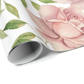 赤面バイオレット水カラーバラ ラッピングペーパー (ロールコーナー)