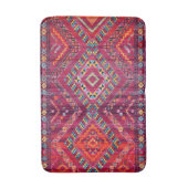 赤面バザール：ピンクモロッコ伝統エレガンス バスマット (正面縦)