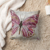 赤面バタフライ枕 クッション (ブランケット)