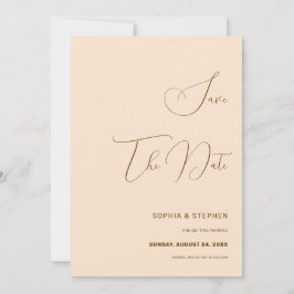 赤面バックグラウンドのミニマリズム セーブザデート