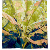 赤面バナナ シャワーカーテン (正面)