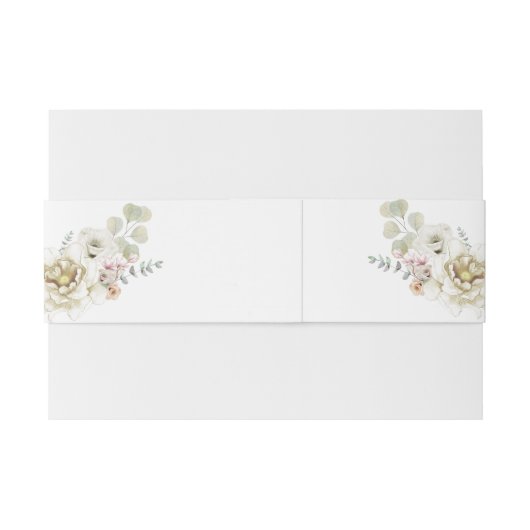 赤面バニラプオニーズアンドマグノリアス 招待状ベリーバンド (裏面例)