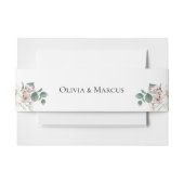 赤面バニラプオニーズアンドマグノリアス 招待状ベリーバンド (正面例)