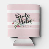 赤面バラウォーター結婚カラーの花嫁の部族 缶クーラー (裏面)