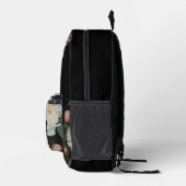 赤面バラクラシックオランダムーディバロック プリントバックパック (右)