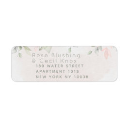 赤面バラグ結婚リーリー差出人住所 ラベル