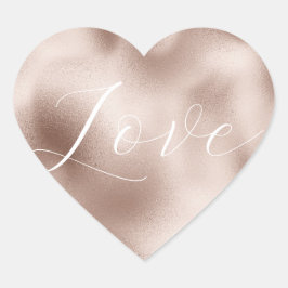 赤面バラピンクグラムホワイトラブ結婚ズ ハートシール