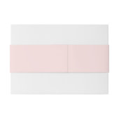 赤面バラピンクベリーバンド 招待状ベリーバンド (裏面例)