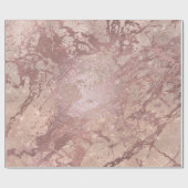 赤面バラピンク大理石光沢のある火花粉末のテクスチャ ラッピングペーパー (フラット)