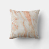 赤面バラフェミニン大理石パターン クッション (裏面)