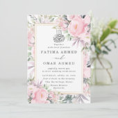 赤面バラフローライスラム結婚教徒 招待状 (スタンド正面)