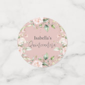 赤面バラフローラウォーターカラーグリッターキンセアニラ コンフェッティ (スモール正面)