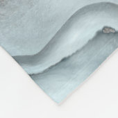 赤面バラマーブルパステルピンクス&シルバー フリースブランケット (角)