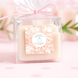 赤面バラ宝石イリュージョン結婚ズ スクエアシール