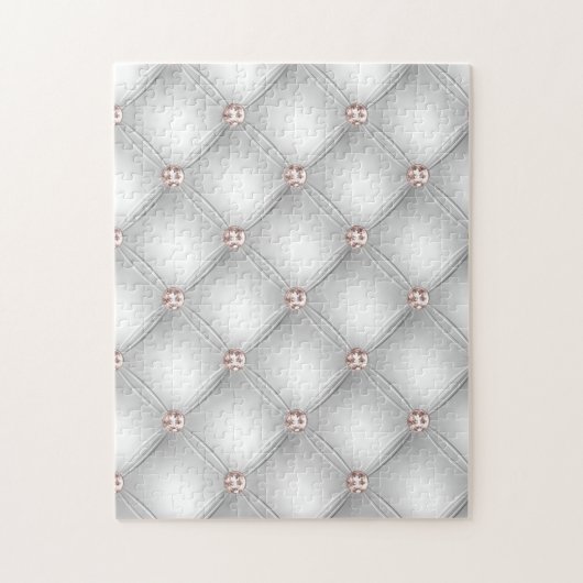 赤面バラ宝石 ジグソーパズル (縦)